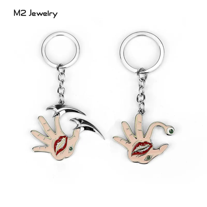 

Horror Anime Kiseiju Keychain Parasyte the maxim Keyring Pendant Accessories Fans' Souvenirs