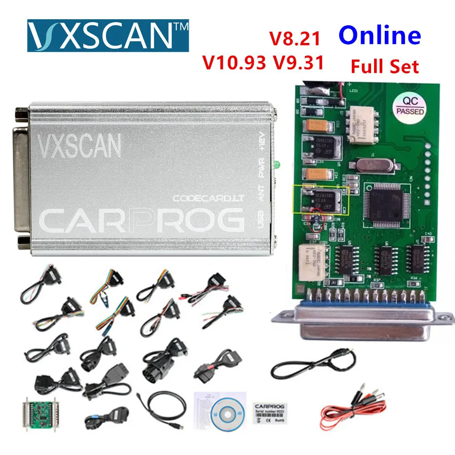 

Newest Full V10.93 Car prog Main Unit of CARPROG Online Version V8.21/ V9.31 / V10.05 ECU Programmer with high quality