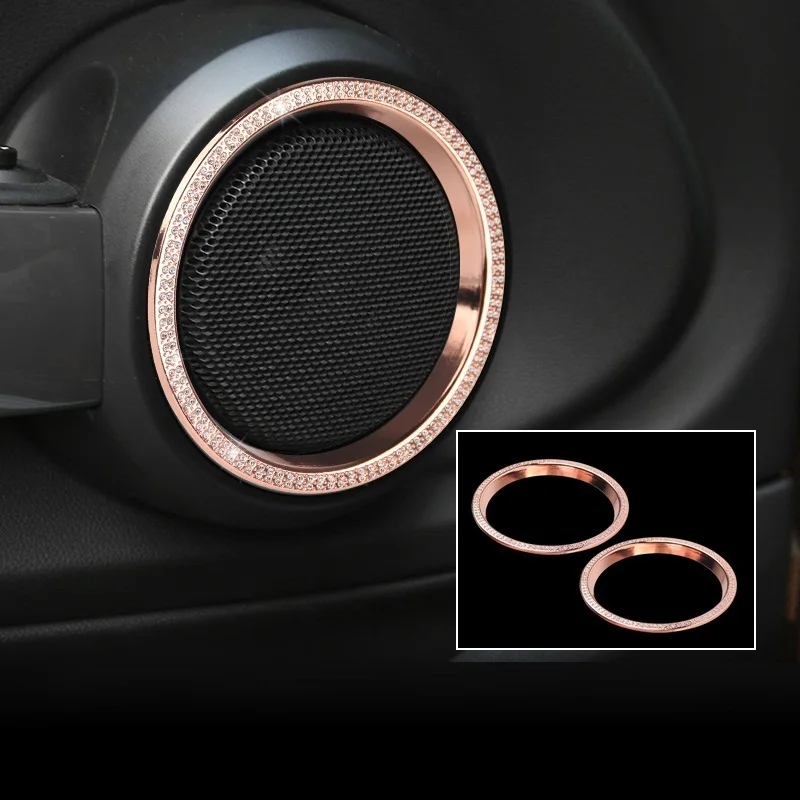 

Steering Wheel Control System Dashboard Interior Promote Modified Chromium Bright Sequins Modification Covers 18 19 FOR MINI F56