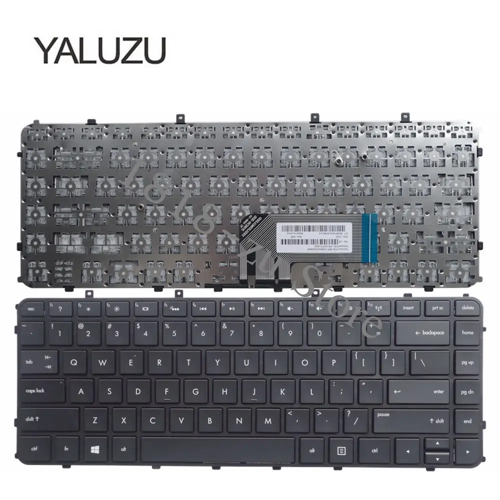YULUZU для hp английский США черной рамке клавиатура для ENVY Ultrabook 4-1109tx 6-1110eo