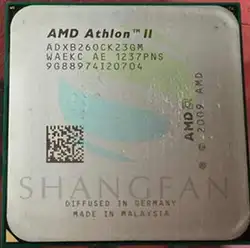 AMD Athlon X2 B260 X2 B26 3,2 ГГц двухъядерный процессор Процессор процессор ADXB26OCK23GM гнездо AM3 938pin