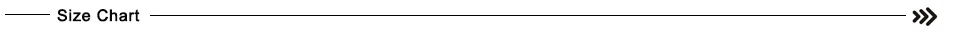 xian Size chart