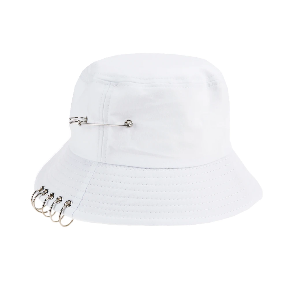 Folding Fishing Cap Fisherman Outdoor Hunting Cool Unisex Iron Ring Bucket Hat