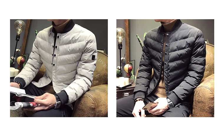MRMT брендовые Зимние новые мужские куртки повседневные однотонные бейсбольные пальто с воротником для мужчин хлопковая куртка одежда