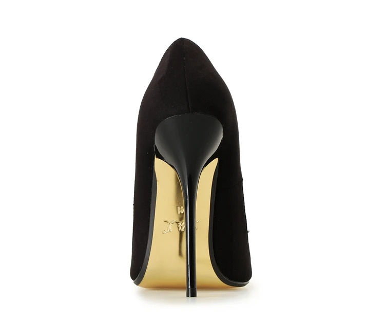 Spitz Shiping13cm Sexy Flock 15 Heels Große strömen Weiblichen 5 High Freies 8 Schwarz Schöne Yards Black Ewg6Xq