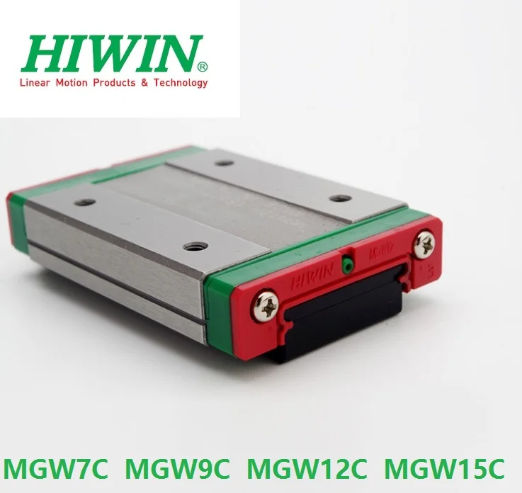 100% оригинальные новые линейные блоки Hiwin MGW7C MGW9C MGW12C MGW15C 2 шт./10 шт. | Обустройство