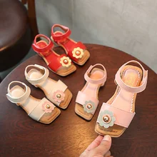 Летние Детские девичьи туфли для маленьких мальчиков сандалии От 5 до 12 лет летняя детская обувь детские сандалии в молодежном стиле, босоножки для девушек 1564