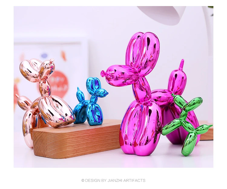 Статуэтка «Собака из воздушных шаров» (Balloon Dog) репродукция скульптуры Джеффа Кунса