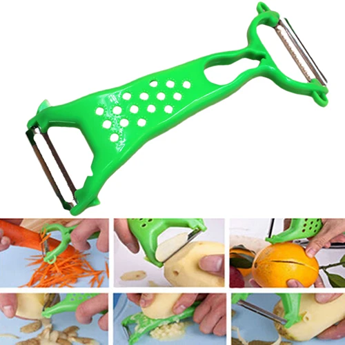 New and hot Vegetable Fruit Peeler Parer Julienne Cutter Slicer Peel
