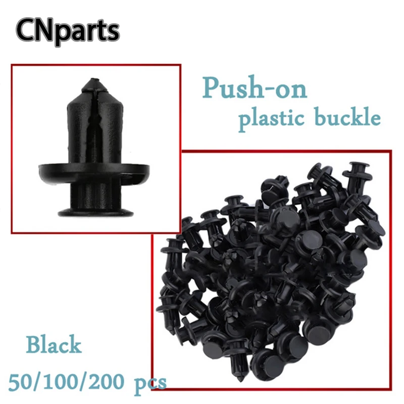 

CNparts 50pcs/100pcs/200pcs Car Bumper Door Panel Fastener Rivet Clip For Jeep Wrangler Audi A4 B6 B8 A5 Q5 Q7 Ford Fiesta Kuga