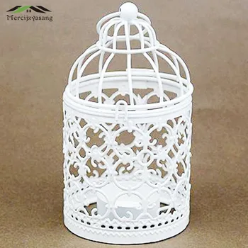 

Europe Candle Holder Metal Candlestick Geometric Table Candle Holders Birdcage for Wedding/Dinner Decoration Candelabra GZT064
