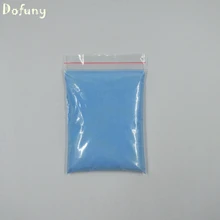 50 г/лот сине-зеленый цвет фосфорный пигмент светящееся порошковое покрытие рукоделие декоративный материал, светящийся в темноте материал