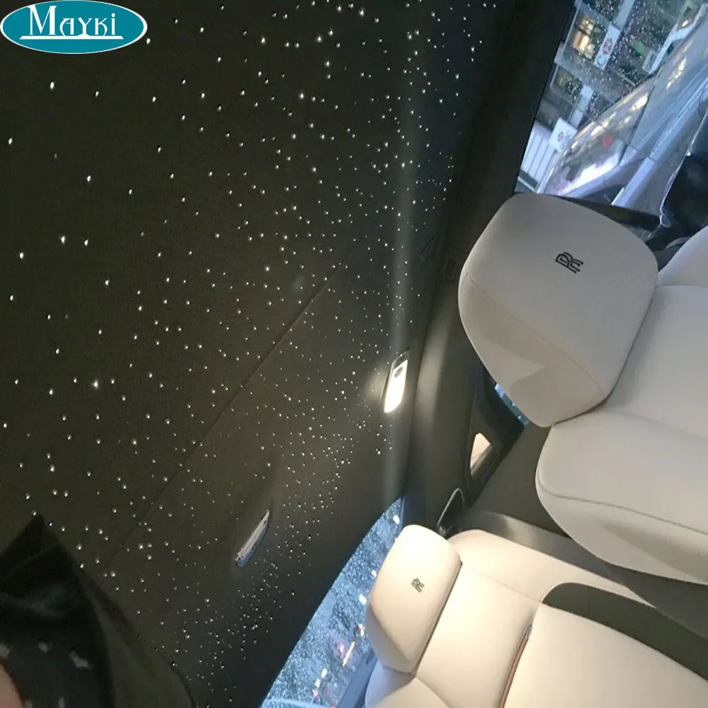 85 92 29 De Reduction Maykit Coffre Fort Voiture Plafond Etoile Lumiere Kit 16w Lumiere Led Source 288 Pieces 3m Extremite Lit Pmma Fiber Optique