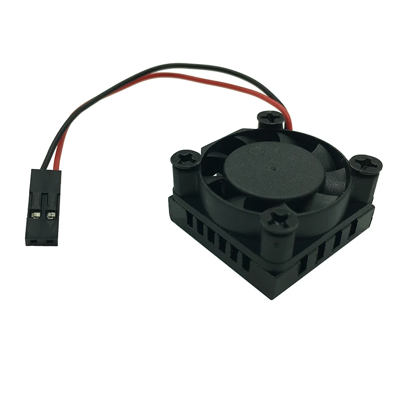 Raspberry-Pie-3B-Fan-heatsink-Suite-module-with-blue-heatsink-sticker-25-25-13mm (3)