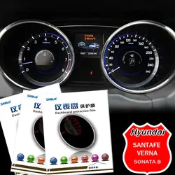 

Free shipping  Car kit Anti-Radiation Anti-Scratch  Dashboard Protective Film for Hyundai SANTAFE VERNA  SONATA 8