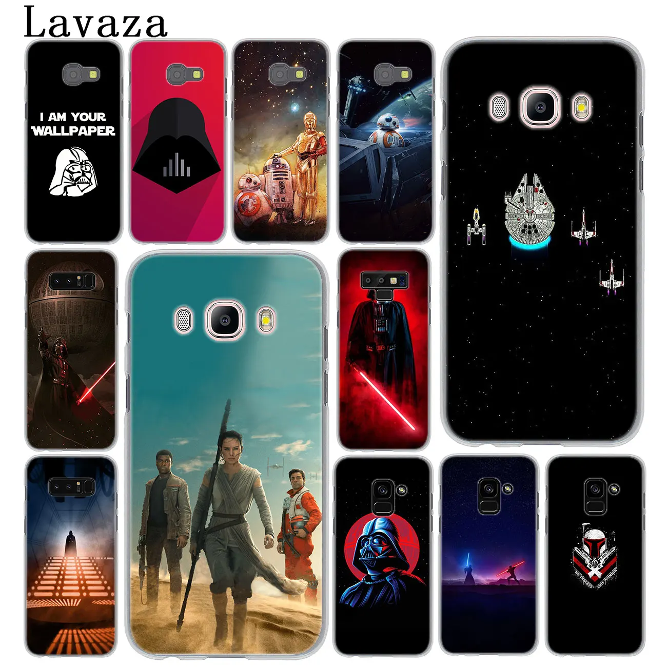 

Lavaza Star Wars Hard Phone Case for Samsung Galaxy Note 10 9 8 A9 A8 A7 A6 Plus 2018 A3 A5 2017 2016 2015 Cover