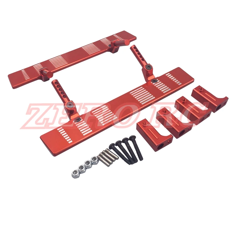 1/10 радиоуправляемая модель axial SCX10 Jeep Wrangler Honcho Rock Crawler METAL SIDE STEP ROCK ползунки 1