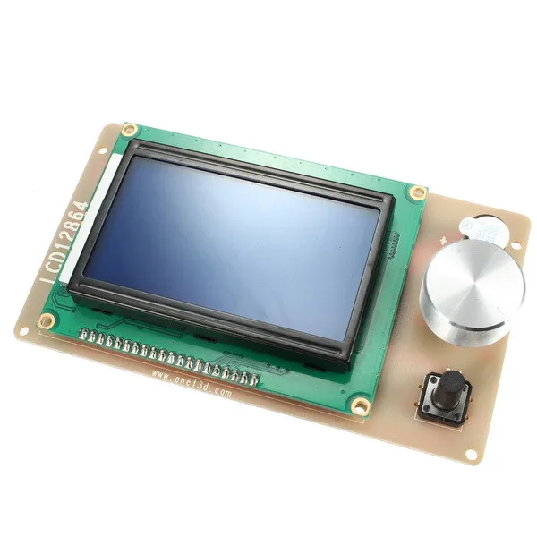 Новое поступление 3d Принтер lcd 12864 lcd модуль lcd 12864 Дисплей Монитор материнская плата RAMPS1.4 панель контроллера