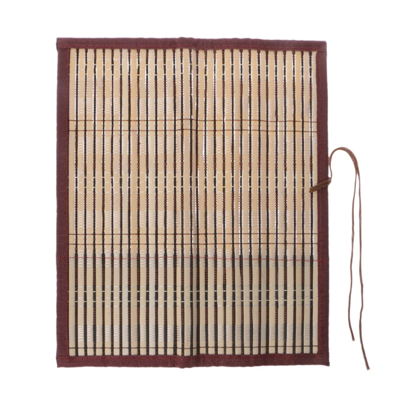 Высокое качество, держатель для кисти, Бамбуковая сумка для Скалки, чехол для ручки для каллиграфии, упаковка для штор, товары для рукоделия