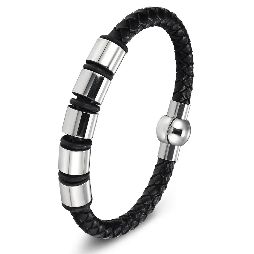 XQNI, винтажный Набор браслетов с подвесками для мужчин и женщин, модные браслеты, кожаный браслет, браслеты, вечерние ювелирные изделия - Окраска металла: style 3