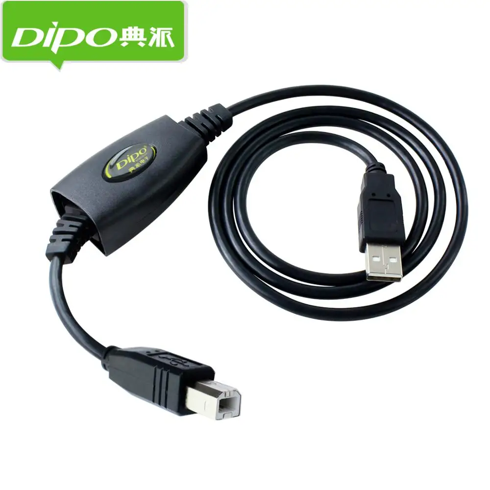 DIPO 2 0 USB Удлинительный кабель A к B сканер для принтера высокоскоростной usb2.0 с
