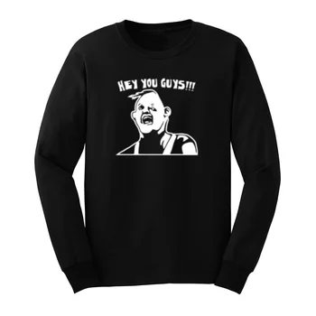 

Hey You Guys!!! Long Sleeve T-Shirts Men Tee