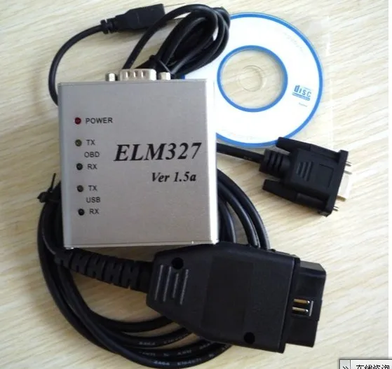 ELM327 металлическая коробка V1.5a ELM 327 USB CAN-BUS автоматический диагностический инструмент для сканирования Поддержка всех автомобилей OBDII