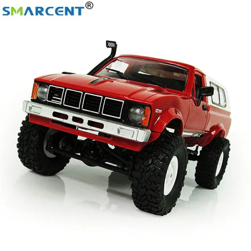 

WPL C24 Smart Remote Control Car RC Crawler Off-road Car Buggy 1:16 RTR Car 2.4G Battery Powered Car Toys For Children