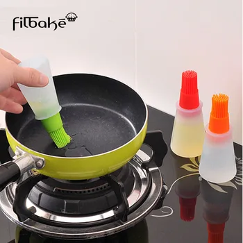 

FILBAKE Kitchen Tools Silicone Oil Brush Baking Brushe Liquid Oil Pen Cake Butter Bread Pastry Brush BBQ Baking Accessories