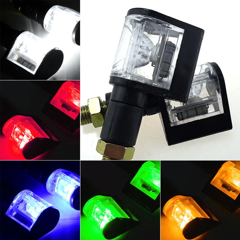 

EE support 2PCS 12V LED turn signal lights waterproof motorcycle accessories XY01