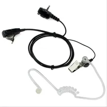 2 xEarpiece гарнитура наушники Acountic тайное трубки PTT для Vertex Стандартный VX400 VX410 VX417 VX418 VX420 VX428 VX429 VX450 радио