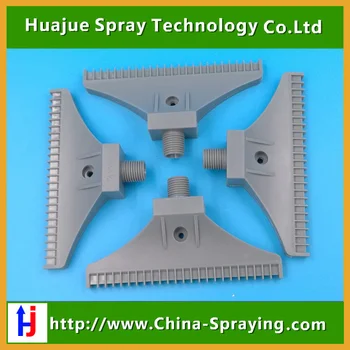 

Air shower F type spray nozzle Blow wind cooling Drying manufacturing machine part cleanning ABS wind jet