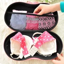 [4Y4A] сердца. Нижнее белье покрытые бюстгальтер отделки трусики Носки Путешествия Портативный хранения