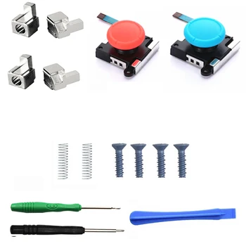 

Nintend Switch 3D Analog Gamepad Thumb Stick Sensor Potentiometer with Metal Lock Buckles For Nintendos Switch Joycon Repair Kit