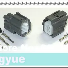Longyue 2 комплект Универсальный 4-контактный разъем для honda O2 датчик мужской и женский