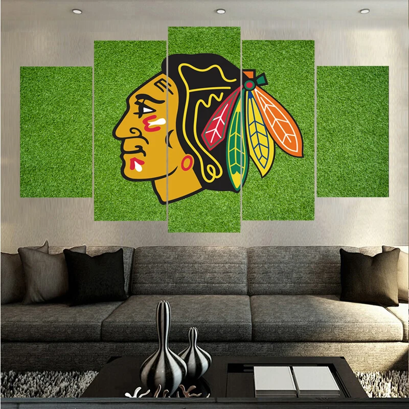 Our Factory Design Chicago Blackhawks Logo Prints Poster Wall Home