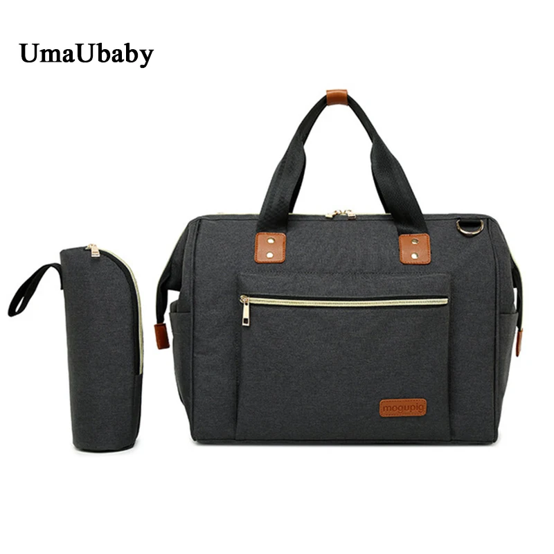 

New Single Shoulder Oblique Cross-mummy Bag Multi-function Large Capacity Go Out Fashion Mother Child Bag Handbag Care Package