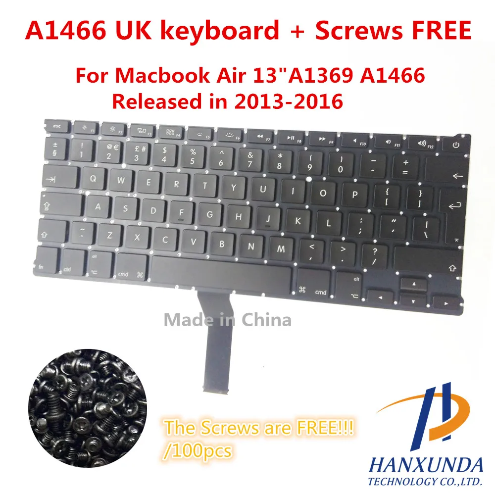 Original Laptop Built in Keyboard for Macbook Air 13inch A1466 A1369 ...