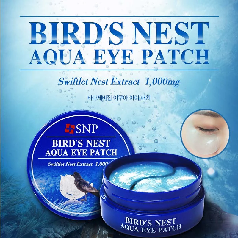 Jual SNP 1000 Mg Sarang Burung Aqua Mata Patch 60 Patch dengan Asam Hyaluronic Moisture EGF Anti Aging Di Bawah Mata masker Jual SNP 1000 Mg Sarang Burung Aqua Mata Patch 60 Patch dengan Asam Hyaluronic Moisture EGF Anti Aging Di Bawah Mata masker
