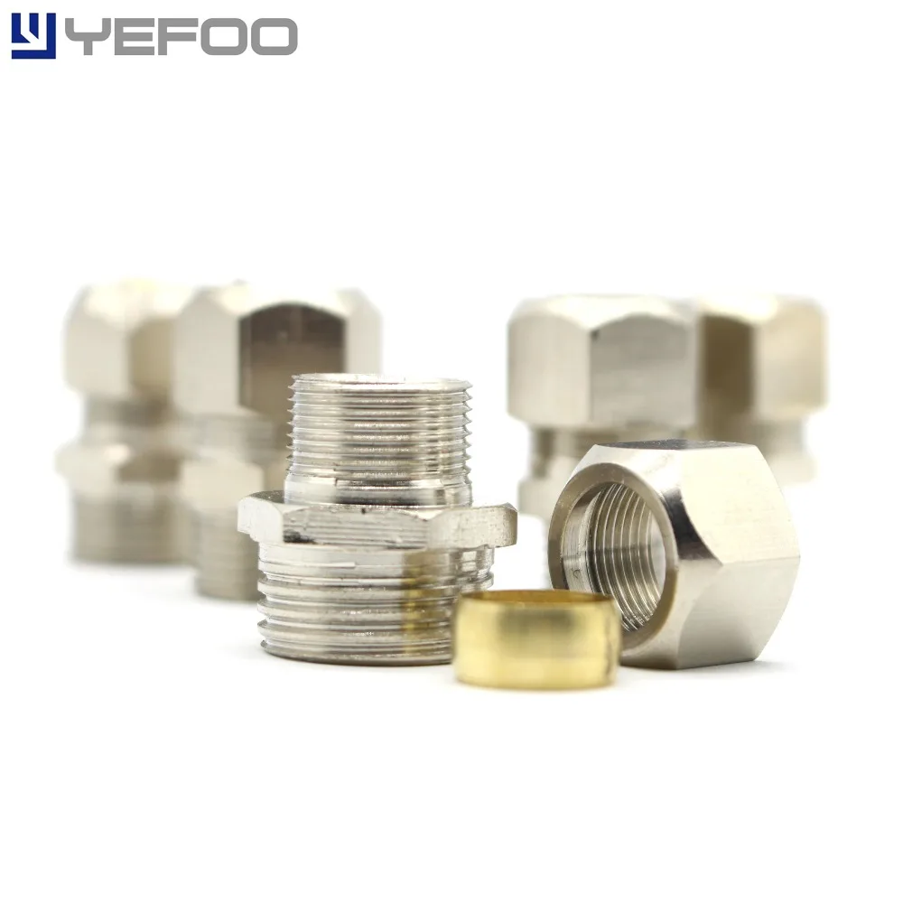 

5PCS/LOT Unequal Diameter Air Tube Fitting Straight Union One Touch Push In Pneumatic Fitting Connectors Hardware Accessories