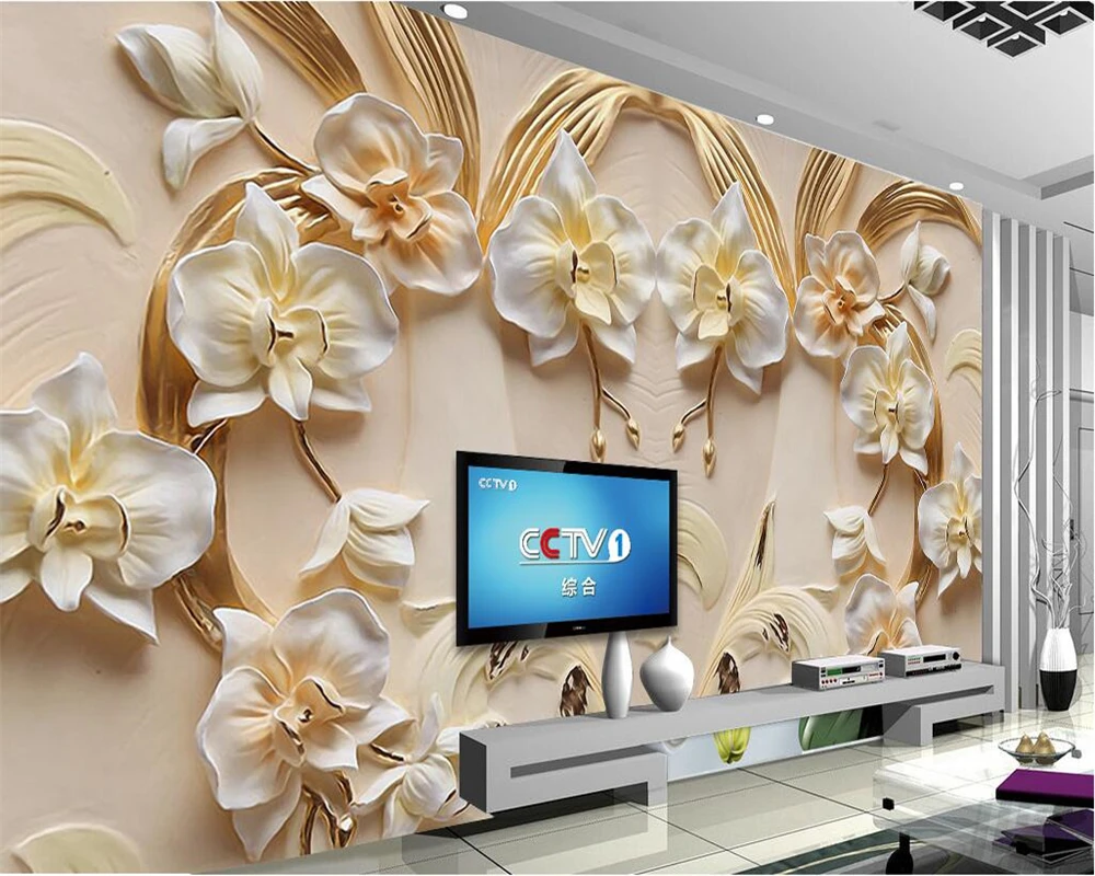 beibehang Custom Wallpaper 3D Butterfly Floral Backdrop 3D Sandstone Relief TV Background Wall Living Room Bedroom 3d wallpaper beibehang Custom Wallpaper 3D Butterfly Floral Backdrop 3D Sandstone Relief TV Background Wall Living Room Bedroom 3d wallpaper
