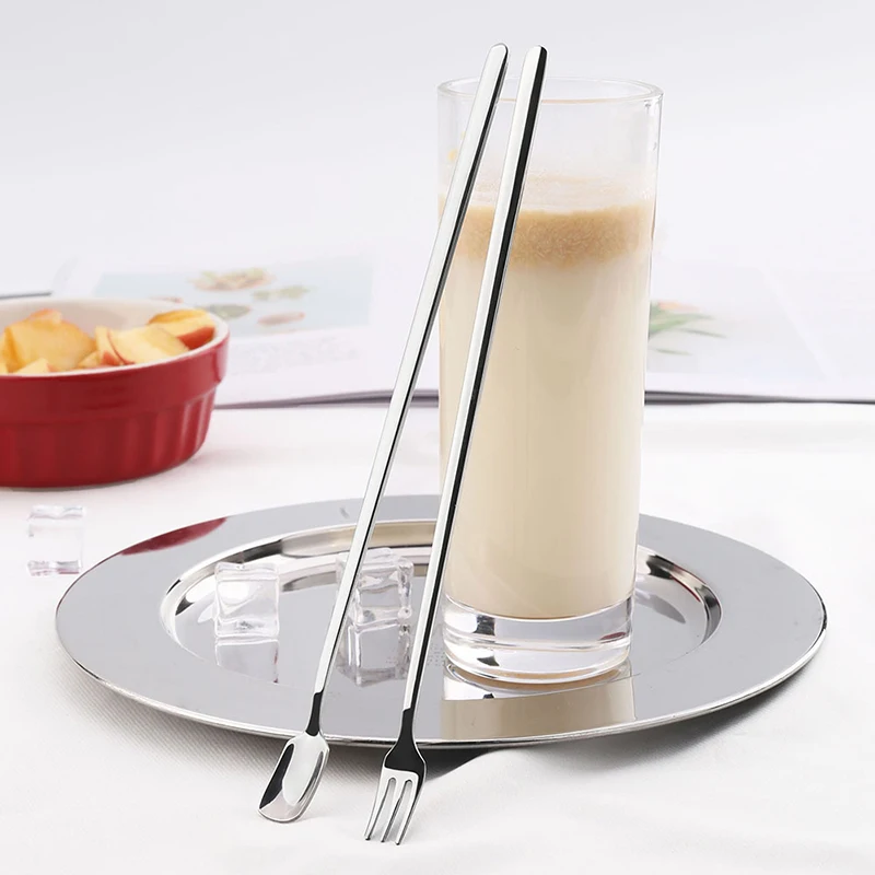 Long Handle Coffee Dessert Cocktail Stirring Scoops 3