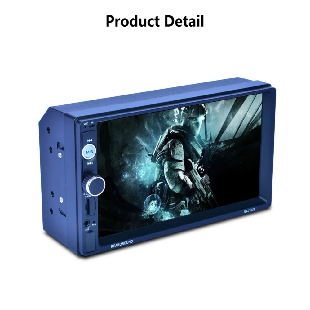 TOPSOURCE 7157B 7 inch Bluetooth Audio Touch Screen Car Radio Rds Car Audio Stereo Car MP4 MP5 Player USB Support for SD/MMC TOPSOURCE 7157B 7 inch Bluetooth Audio Touch Screen Car Radio Rds Car Audio Stereo Car MP4 MP5 Player USB Support for SD/MMC