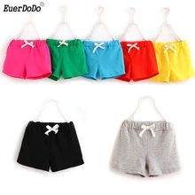 Летние детские шорты; хлопковые шорты для мальчиков и девочек; брендовые шорты для малышей; Детские пляжные шорты; спортивные штаны; одежда для малышей