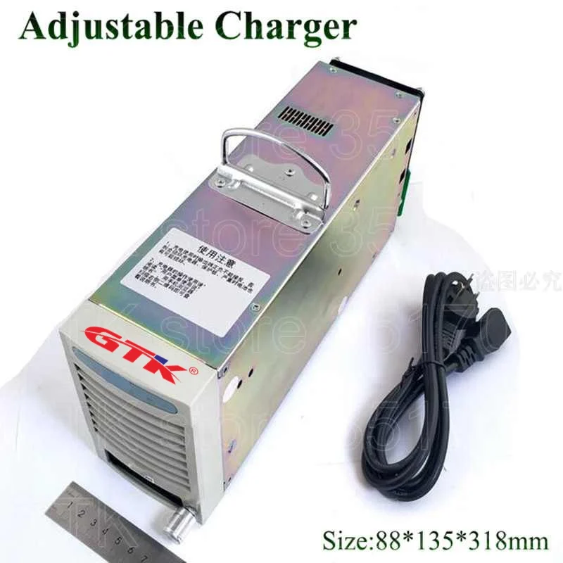 

Brand Adjustable 60v 50A fast speed charger quick for LTO Lithium titanate battery lifepo4 charger RV EV 0-60V 0-50A power 3000w