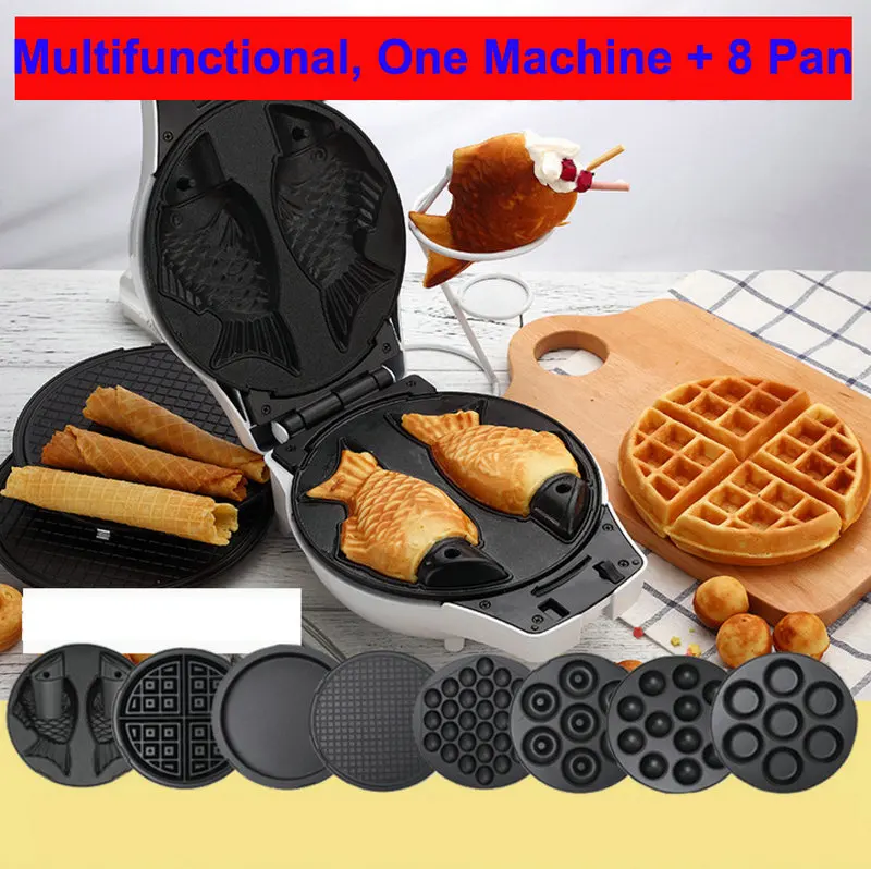 Free ship electric waffle maker portable egg waffle maker 220v mini