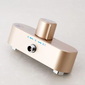 

Free Shipping wholesale price special offer thermostatic faucet shower and bath mixer constant temperature bathroom taps FT-04