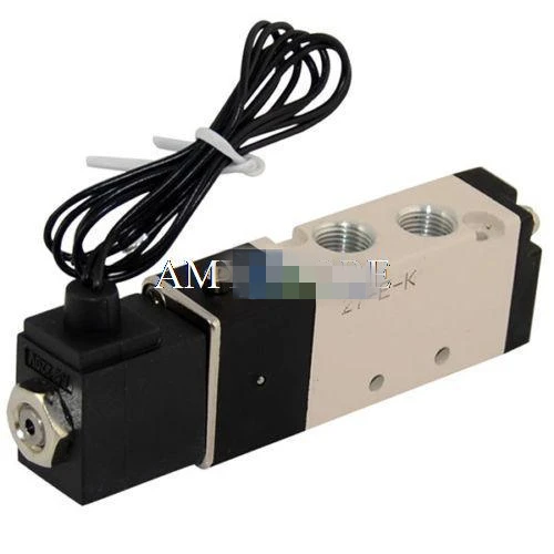 4V110 06 1/8 "BSP DC 12В/24В AC 24В/36В/220В/220В 5 позиционный пневматический Электрический