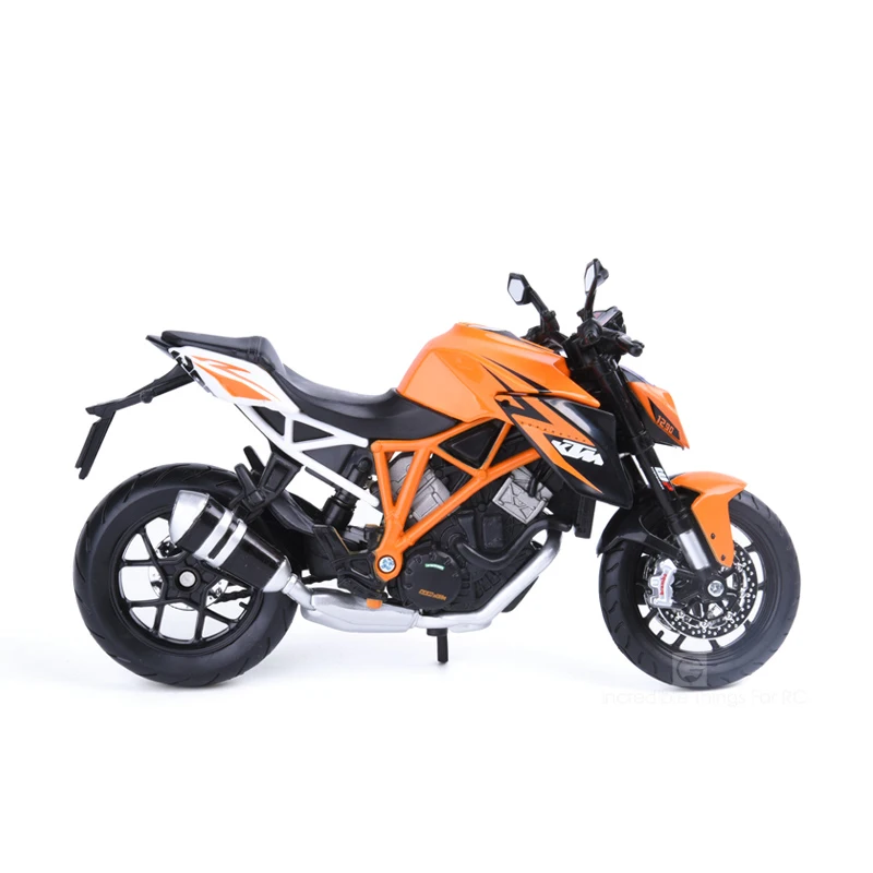 

1PCS Simulation Mini Motorcycle Decoration KTM 1290 Super Duke R Motorbikes for 1/10 Rock Crawler Climbing RC Car Decor Parts