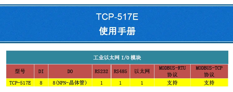 Переключатель Вход транзисторы Выход Комбинации модуль Ethernet MODBUS TCP Связь протокола 485